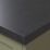 Wilsonart Options Plus Lima  Matt Black Stone Effect Laminate Breakfast Bar 4100mm x 900mm x 38mm