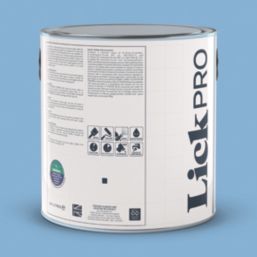 LickPro  2.5Ltr Blue 10 Vinyl Matt Emulsion  Paint