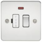 Knightsbridge  13A Switched Fused Spur with LED Polished Chrome