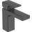 Hansgrohe Vernis Shape 100 Matt Black 148mm Cloakroom Lever Mono Basin Mixer Tap