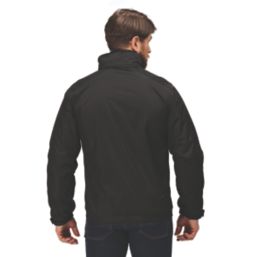Regatta Dover Waterproof Insulated Jacket Black Ash Large Size 41 1/2" Chest