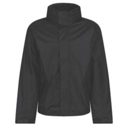 Regatta Dover Waterproof Insulated Jacket Black Ash Large Size 41 1/2" Chest