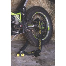 Burg-Wachter Hardened Steel Motorbike Chain & Lock 2m x 12mm