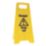 Danger Keep Out A-Frame Safety Sign 600mm x 290mm