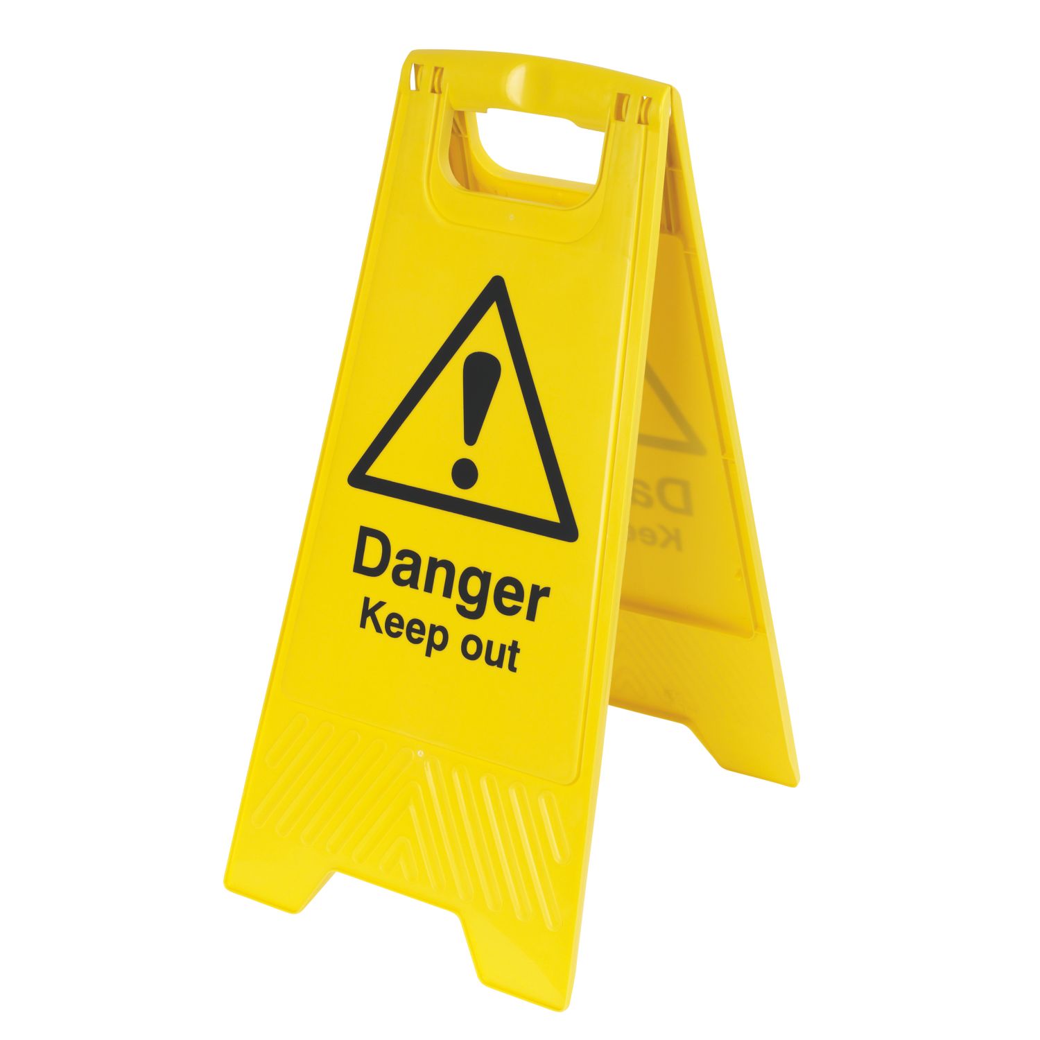 Danger Keep Out A-Frame Safety Sign 600mm x 290mm (1223H)