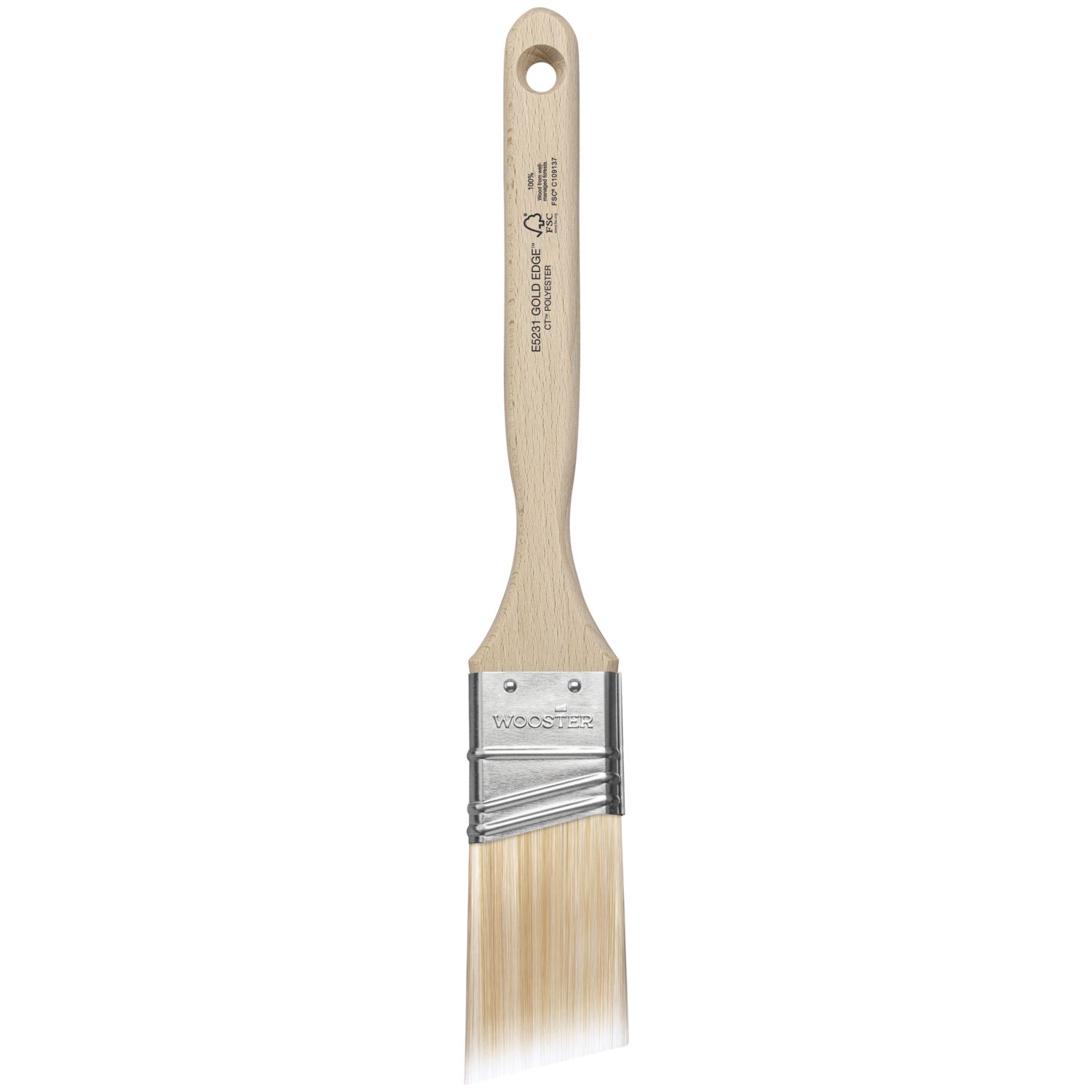 Wooster Gold Edge Cutting-In Paint Brush 1 1/2" (1224X)