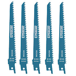 Erbauer   Multi-Material Reciprocating Saw Blades 150mm 5 Pack