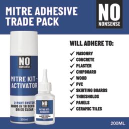 No Nonsense  Mitre Adhesive 200ml