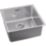 Abode Matrix R25 1 Bowl  Brushed Stainless Steel Sink 440mm x 440mm