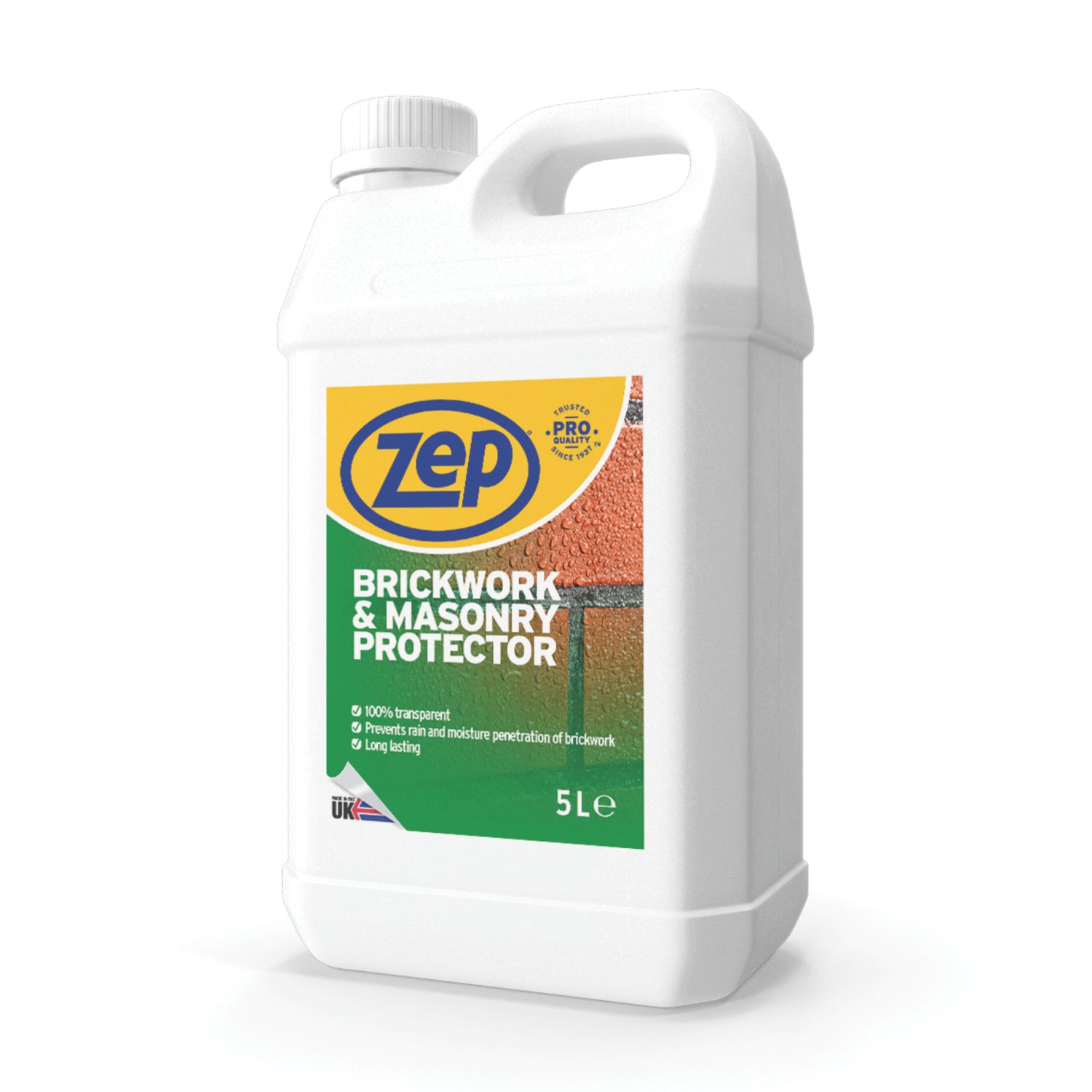 Zep Brickwork & Masonry Protector Transparent 5Ltr (122EA)