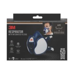 3M 4251+ One Size Half Mask Respirator with Filters A1-P2