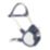 3M 4251+ One Size Half Mask Respirator with Filters A1-P2
