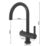 Swirl Danube 3-in-1 Instant Boiling Water Tap Matt Black