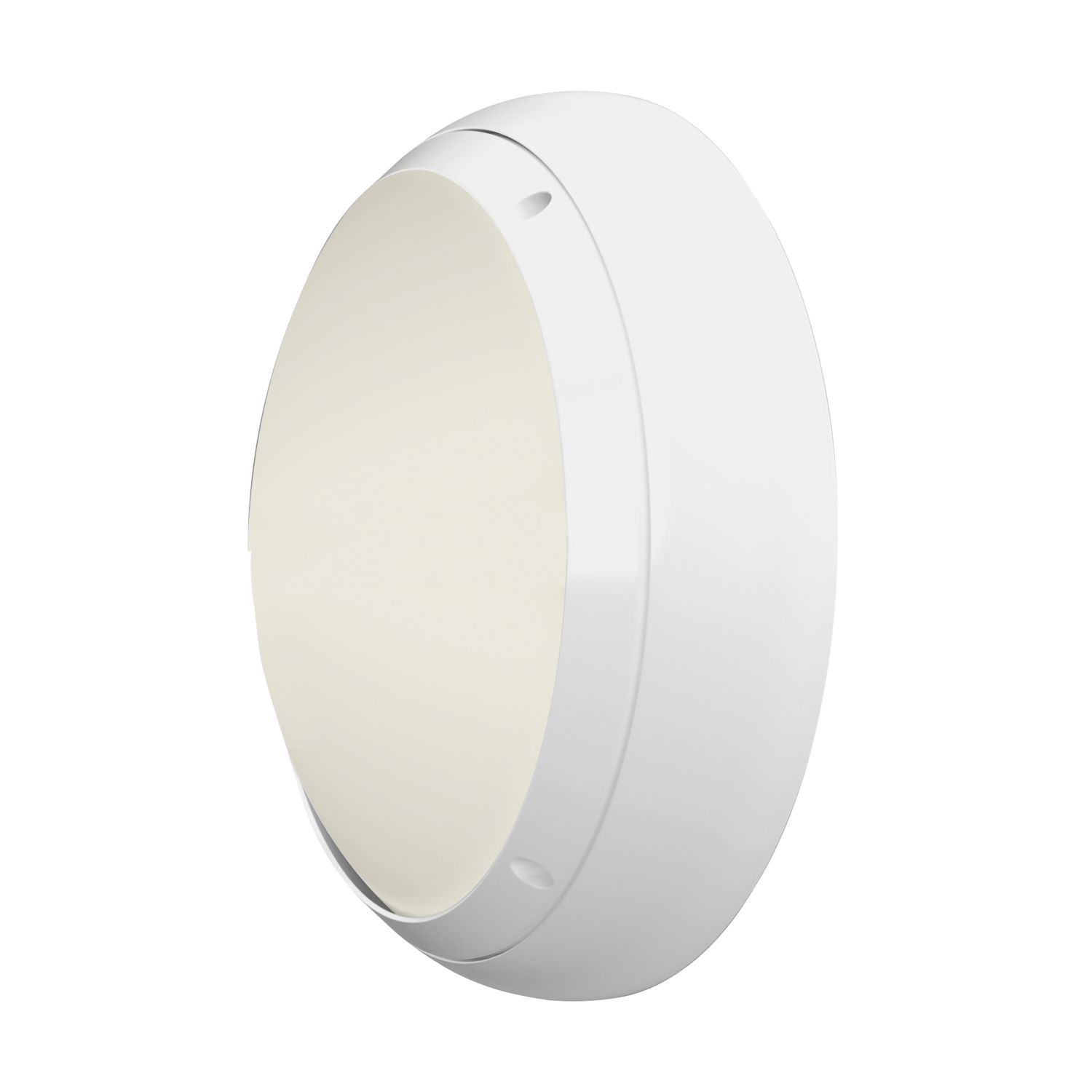 4lite Outdoor Round LED Mini Bulkhead White 17W 800lm (122GG)