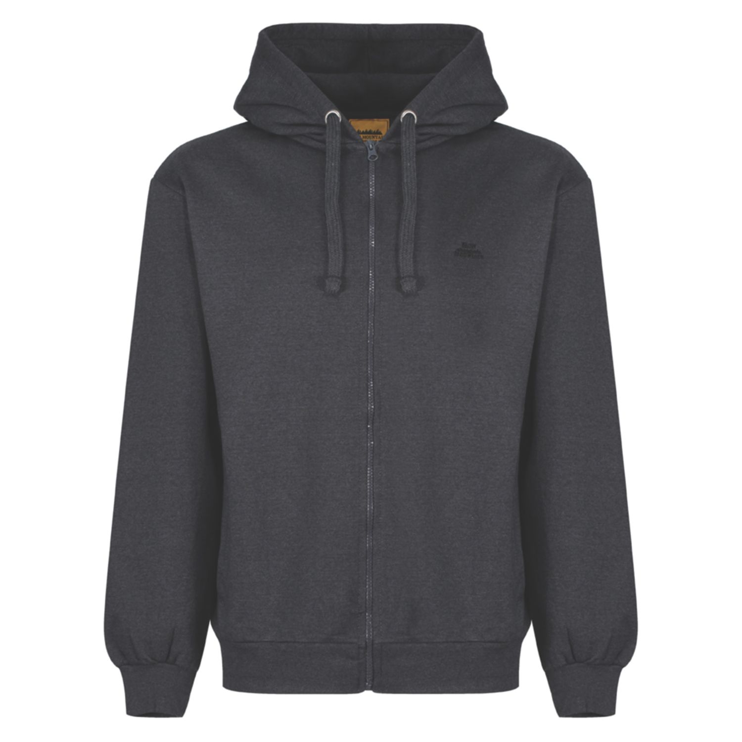 Iron Mountain IMSWT204 Hoodie Charcoal Marl X Large 44" Chest (122HU)