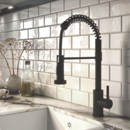 ETAL Contra  Pull-Out Kitchen Mixer Tap Matt Black