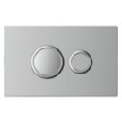 Fluidmaster  Dual-Flush Pneumatic Plate Polished Chrome