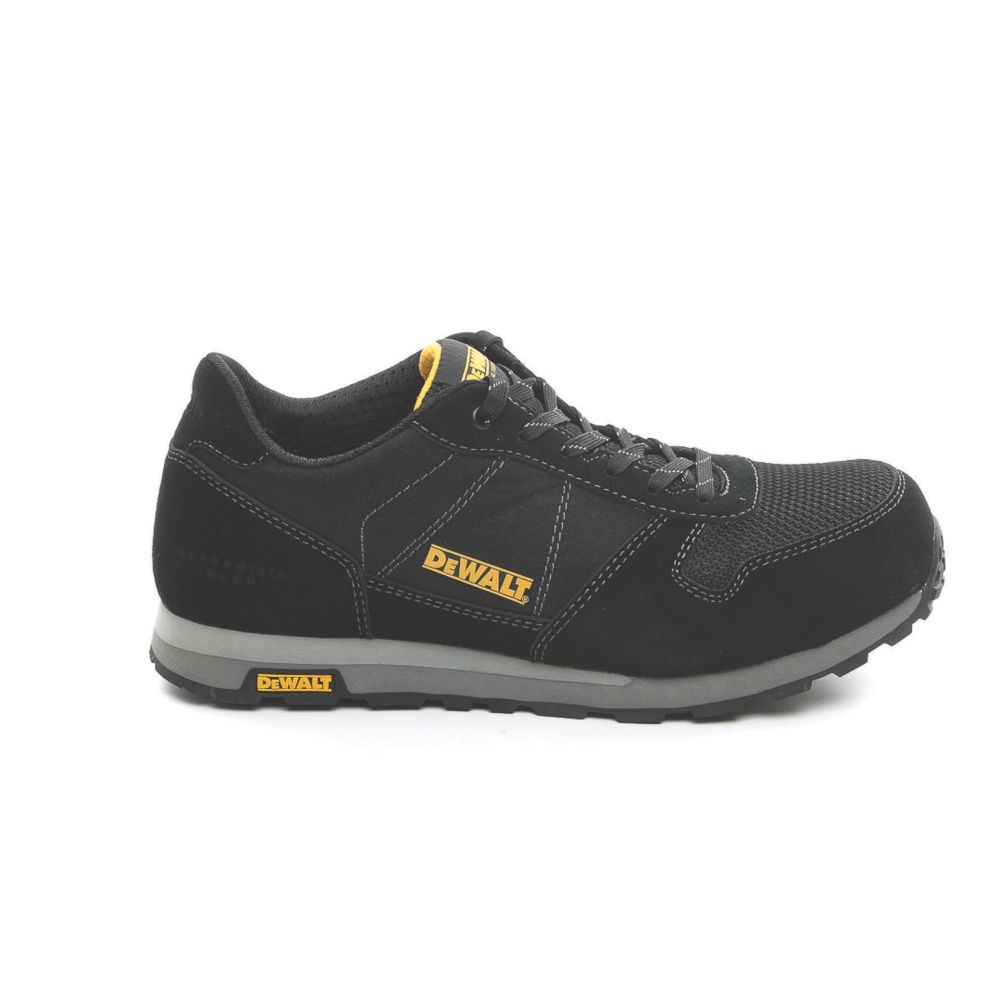 DEWALT Lennox Size 11 Black Steel Toe Cap Safety Trainers Screwfix