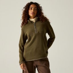 Regatta Frankie Womens Fleece Bark Green Size 10