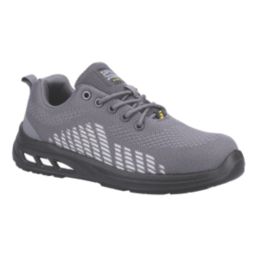 Safety Jogger Fitz S1P Size 7  Grey   Steel Toe Cap Safety Trainers