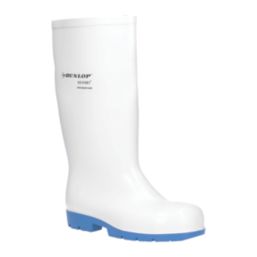 Dunlop Acifort Classic+ Size 6  White Waterproof Steel Toe Cap Safety Wellies