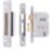 ERA  5 Lever Chrome Mortice Sashlock 76mm Case - 56mm Backset