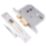 ERA  5 Lever Chrome Mortice Sashlock 76mm Case - 56mm Backset