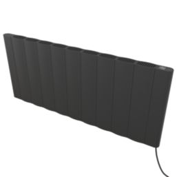 Azur Stratos 2000W Electric Radiator 500mm x 1169mm Black 6824BTU
