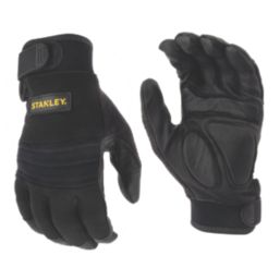Stanley Vibration Reduction Performance Gloves Black Medium