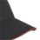 Beechfield 5 Panel Cap Black / Red