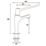 Bristan Value High Neck Pillar Single Lever Kitchen Taps Chrome-Plated 1 Pair