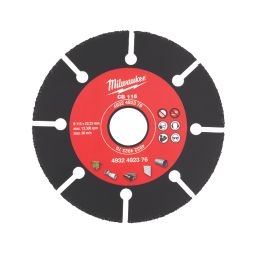 Milwaukee CB115 Multi-Material Carbide Blade 115mm (4 1/2") x 22.23mm