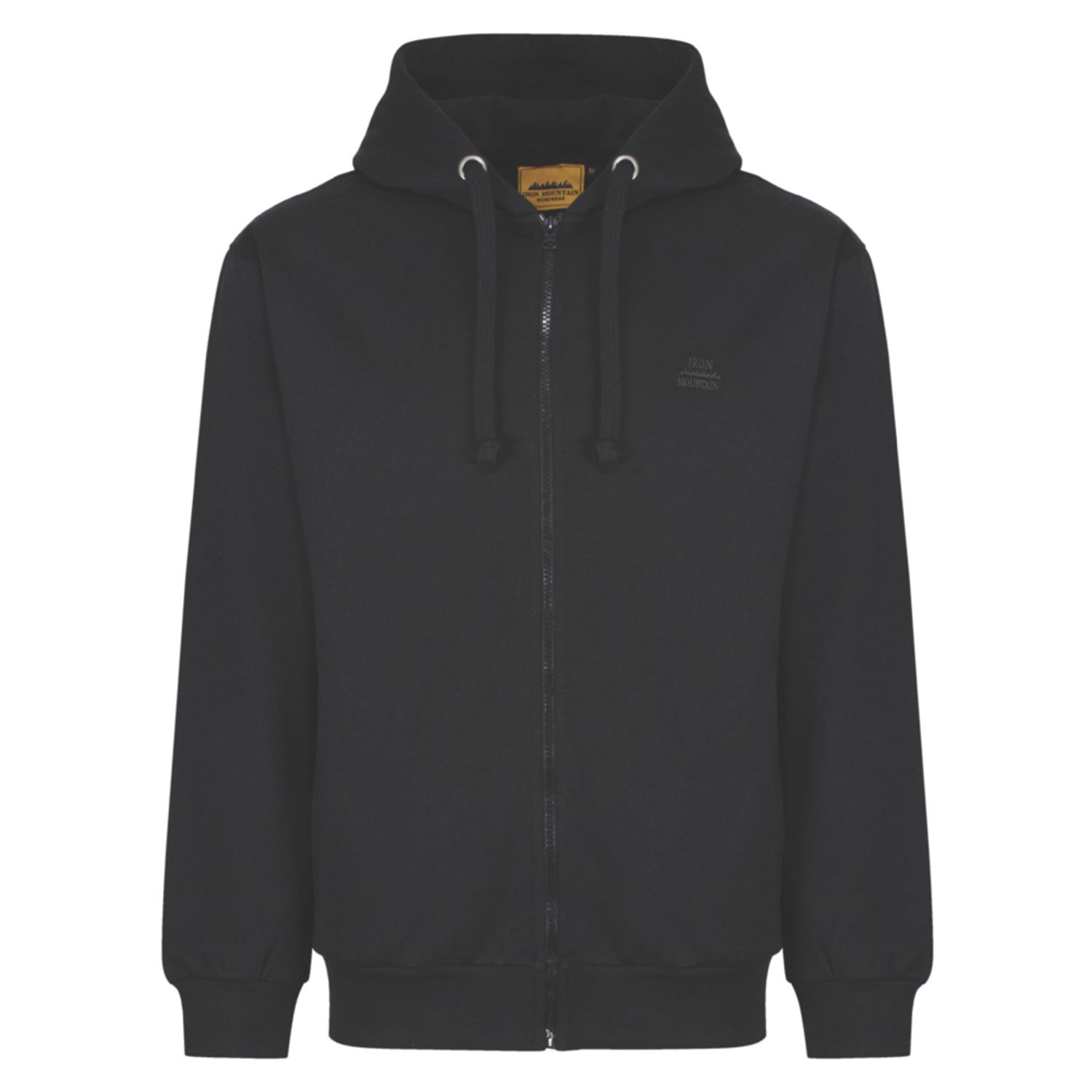 Iron Mountain IMSWT204 Hoodie Black 4X Large 50" Chest (123HU)