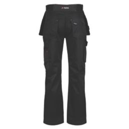 Regatta Incursion Work Trousers Black 36" W 33" L