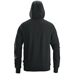 Snickers 2895 Logo Full Zip Hoodie Black X Large 46" Chest