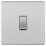 LAP  20A 16AX 1-Gang Intermediate Switch Brushed Stainless Steel
