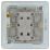 LAP  20A 16AX 1-Gang Intermediate Switch Brushed Stainless Steel