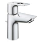 Grohe Start Loop Chrome 162mm Standard Lever Mono Basin Mixer Tap  With Pop-Up Waste