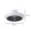 Eglo Sayulita LED 455mm Ceiling Fan Light White & Black 8.5W 3200lm