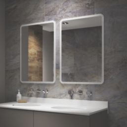 Sensio Libra Rectangular Ultra-Slim Illuminated CCT Bathroom Mirror With 1468lm LED Light 500mm x 700mm