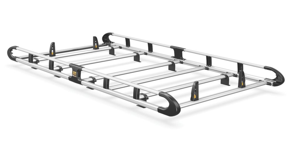 Van Guard  Volkswagen Caddy 2015 - 2020 Roof Rack - 6-bar ULTIRack+ L2 H1 Twin Door