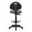Nautilus Designs Derwent Low Back Draughtsman Chair Black