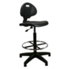 Nautilus Designs Derwent Low Back Draughtsman Chair Black