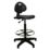 Nautilus Designs Derwent Low Back Draughtsman Chair Black