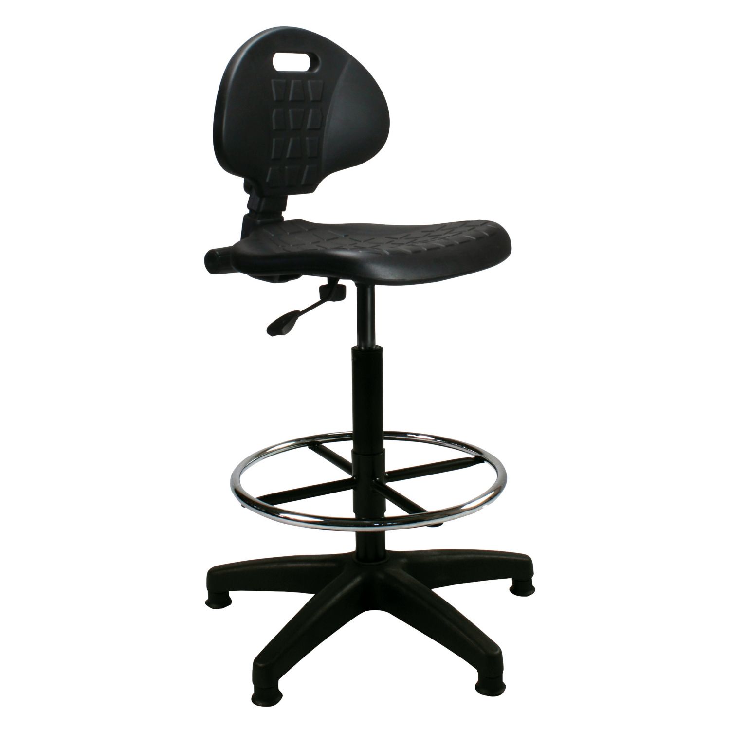 Nautilus Designs Derwent Low Back Draughtsman Chair Black (123PK)