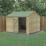 Forest Beckwood 9' 6" x 10' (Nominal) Reverse Apex Shiplap Timber Shed with Base & Assembly