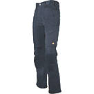 Dickies Action Flex Trousers Navy Blue 34" W 34" L