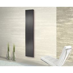 Towelrads Merlo 1800mm x 672mm 5378BTU Anthracite Vertical Designer Radiator