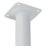 Essentials Table Leg White 700mm