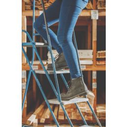 Amblers 106 Sarah Size 4 Womens Grey  Steel Toe Cap Safety Dealer Boots